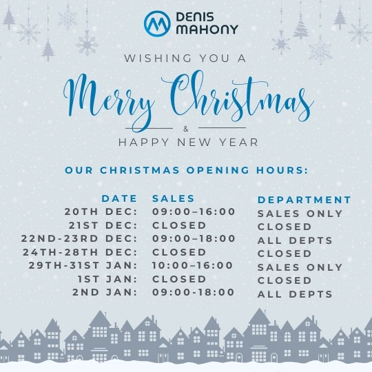 Christmas Opening Hours